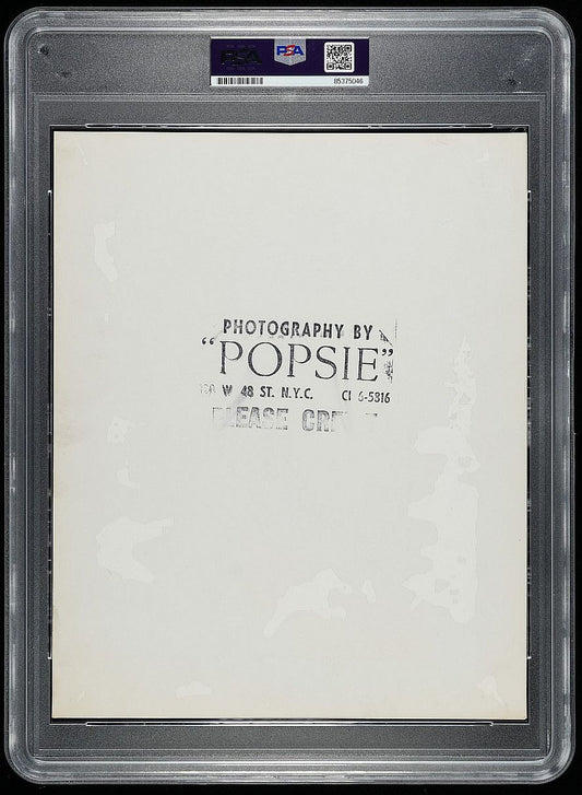 Charlie Parker 1953 at Bandbox Jazz Club NYC Silver Gelatin Popsie Original TYPE I Photo PSA/DNA