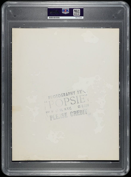 Miles Davis 1951 at Sounders Studio Silver Gelatin Original TYPE I Photo by Popsie PSA/DNA