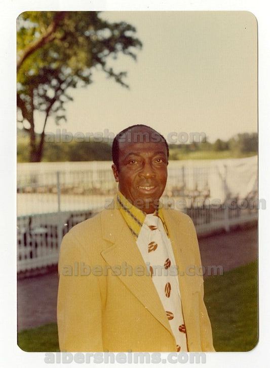 Cool Papa Bell 1970s Hall of Fame Induction Weekend Original TYPE 1 Photo