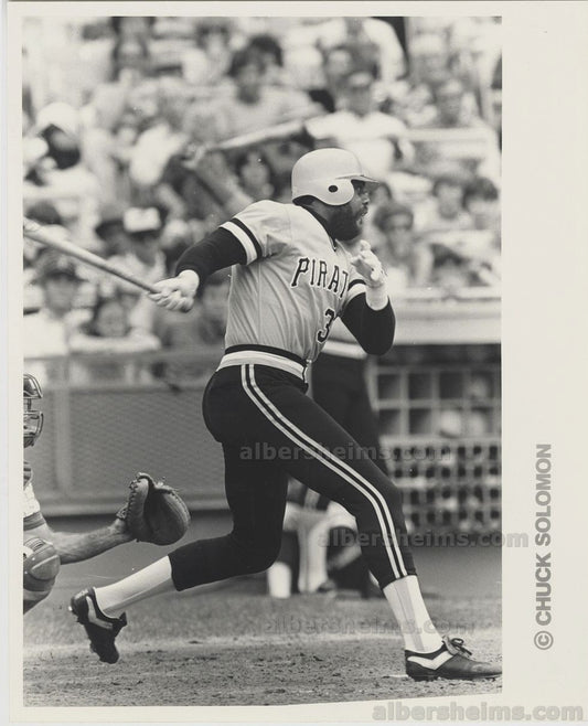 Dave Parker Circa 1977-83 Pittsburgh Pirates HOF Original TYPE 1 Photo Chuck Solomon