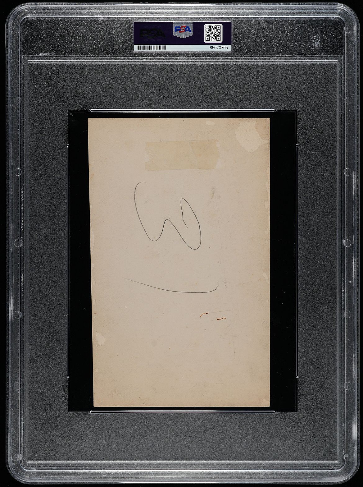 Baseball Hall of Famer Circa 1910 - Wee Willie Keeler Louis Van Oeyen Signed Original TYPE I Photo PSA/DNA