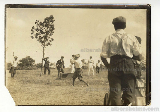 Golf Hall of Famer - Jerome Travers Driving on the Green 1910's Original TYPE I Photo