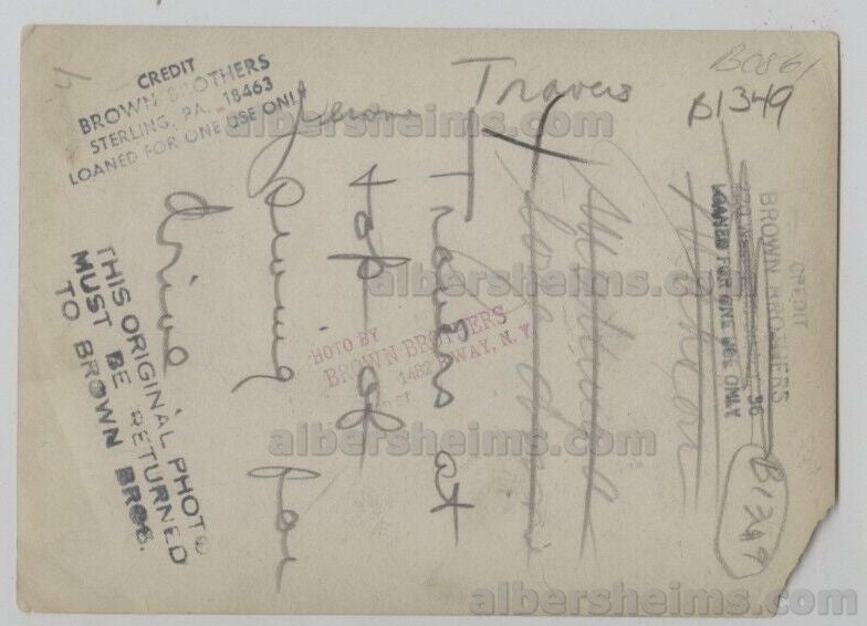 Golf Hall of Famer - Jerome Travers Driving on the Green 1910's Original TYPE I Photo