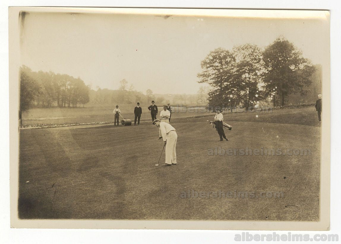 Golf Hall of Famer - Jerome Travers Teaches a Masters Class on the Course Original TYPE I Photo