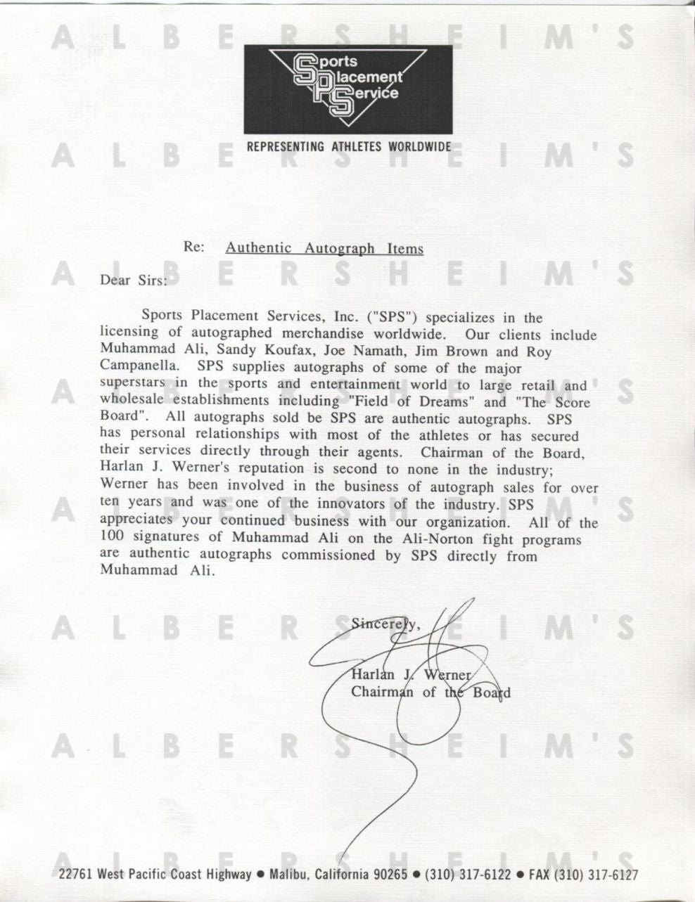 Muhammad Ali Signed AUTO 1976 On-Site Boxing Program vs Ken Norton Yankee Stadium JSA LOA