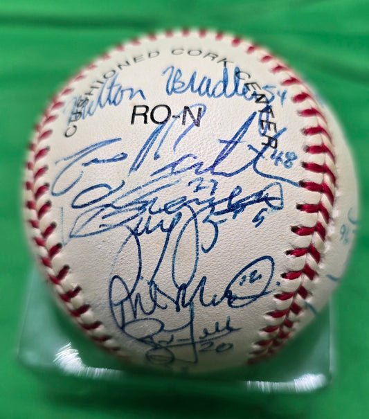 2000 Montreal Expos Signed AUTO ONL Baseball /w 25 sigs /w owner Jeffrey Loria