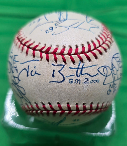 2000 Montreal Expos Signed AUTO ONL Baseball /w 25 sigs /w owner Jeffrey Loria