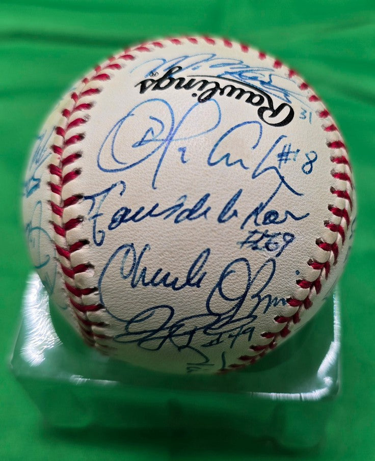 2000 Montreal Expos Signed AUTO ONL Baseball /w 25 sigs /w owner Jeffrey Loria