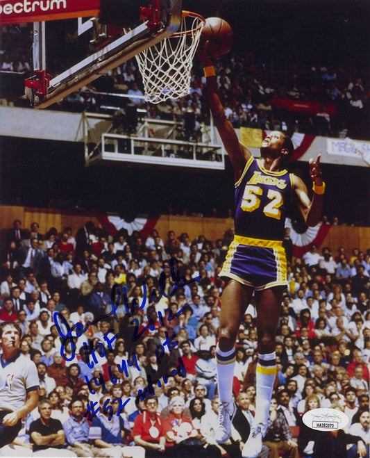 Jamaal Wilkes Signed AUTO 8x10 Photo Lakers Basketball HOF /w Killer Inscrips JSA COA