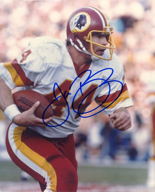 John Riggins Signed AUTO Photo Washington Redskins Commanders Pro Football HOF