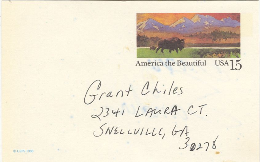 Barry Sanders Signed AUTO GPC from 1988 Pre-Rookie Football HOF BAS