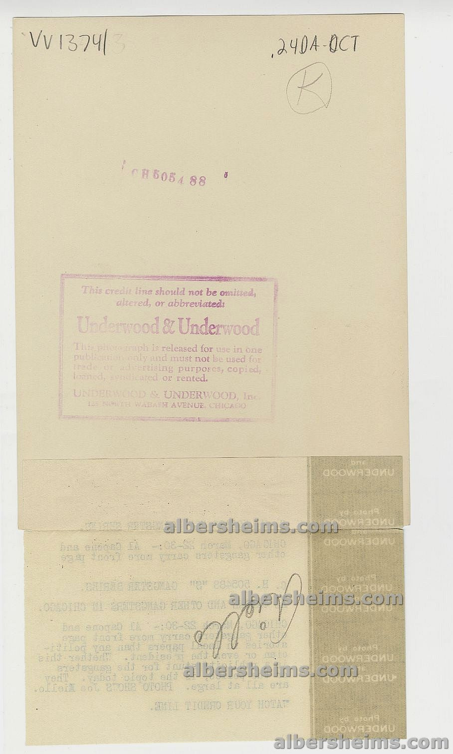 Joe Aiello Mafia Mobster Chief Rival of Al Capone Original 1930 Press Photo