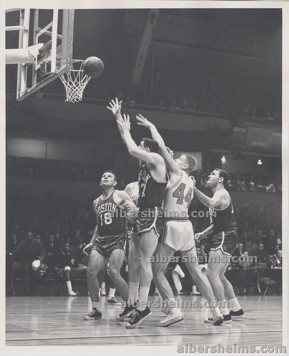 1962 -63 John Havlicek Boston Celtics vs. Chicago Zephyrs Original TYPE I Photo