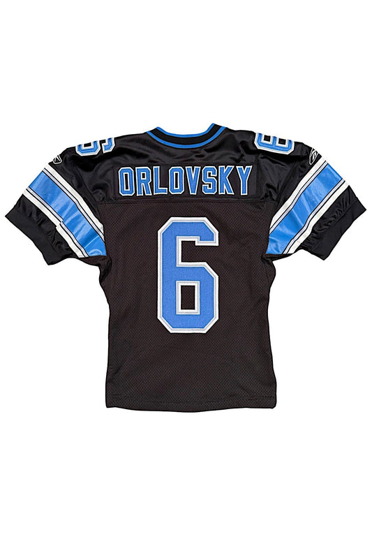 2006 Dan Orlovsky Of ESPN's "Get Up!" & "NFL Live" Detroit Lions Rookie Era Game Worn Jersey