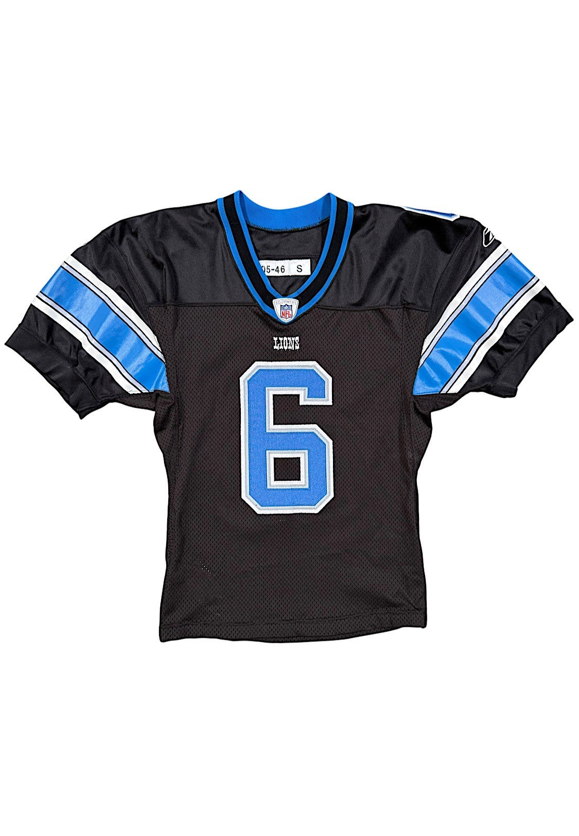 2006 Dan Orlovsky Of ESPN's "Get Up!" & "NFL Live" Detroit Lions Rookie Era Game Worn Jersey
