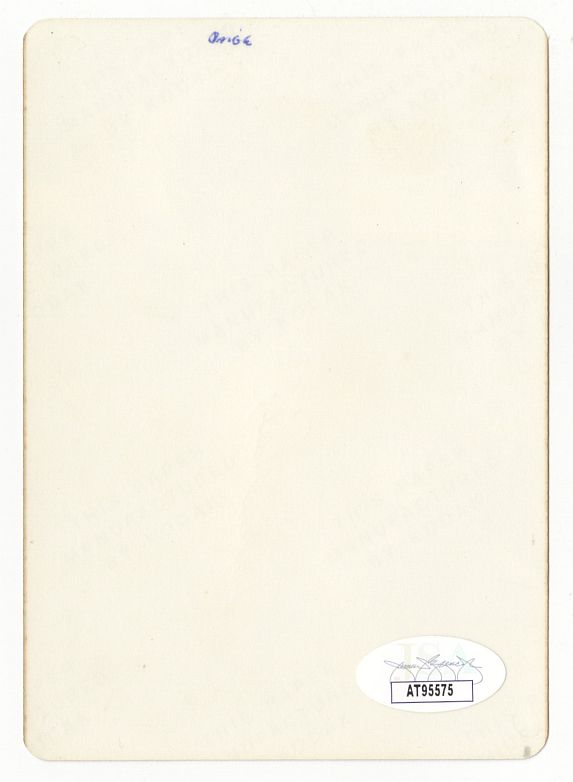 1970s Satchel Paige SIGNED AUTO Baseball HOF Induction Weekend Original TYPE 1 Photo Snapshot JSA COA