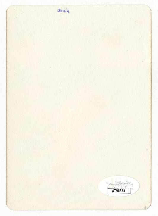 1970s Satchel Paige SIGNED AUTO Baseball HOF Induction Weekend Original TYPE 1 Photo Snapshot JSA COA