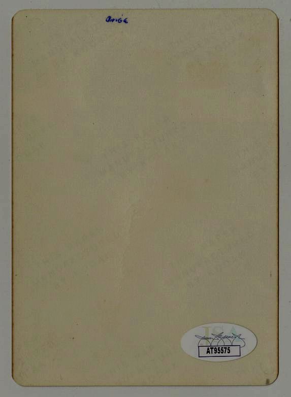 1970s Satchel Paige SIGNED AUTO Baseball HOF Induction Weekend Original TYPE 1 Photo Snapshot JSA COA