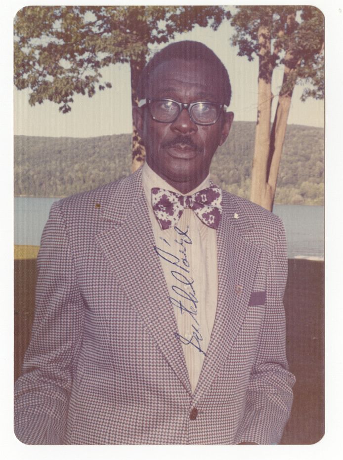 1970s Satchel Paige SIGNED AUTO Baseball HOF Induction Weekend Original TYPE 1 Photo Snapshot JSA COA