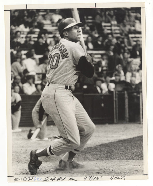 1967 Frank Robinson Original TYPE I photo Baltimore Orioles Malcolm Emmons