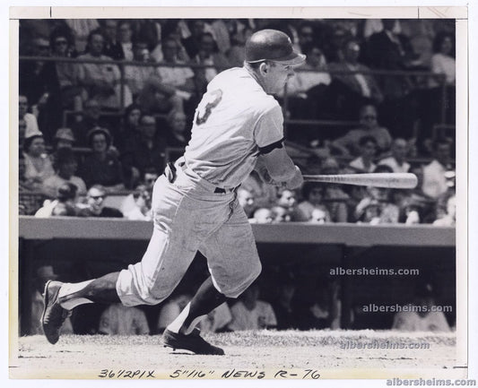 1967 Harmon Killebrew Connects & is Off to the Races Original TYPE I Photo by Malcolm Emmons