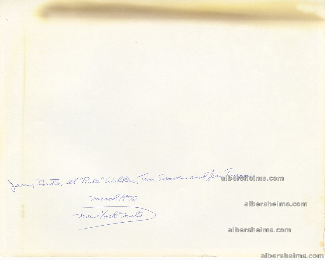 1972 Tom Seaver Holds Court on the Mound Original TYPE I Photo