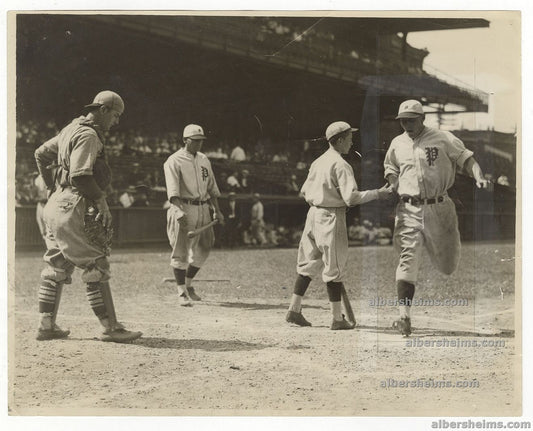 Chuck Klein 1930 Original TYPE 1 photo Home Run Trot Phillies HOF