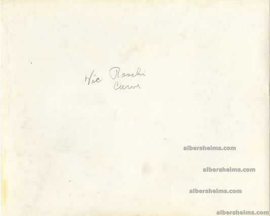 1940s Vic Raschi Yankees Pitching Ace Curve-Ball Pitching Grip Close Up, "Baseball As Art" Original TYPE I Photo