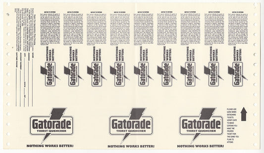 1989 Atlanta Falcons FULL Home Season Ticket Proof Sheet /w Deion Sanders NFL Debut - Troy Aikman 1st NFL TD