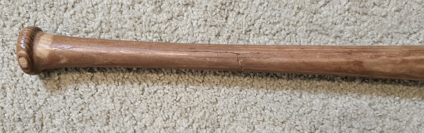 1930s Johnny Moore Louisville Slugger Game Used Bat 1932 & 1945 W.S. Cubs Teams Babe Ruth's Called Shot