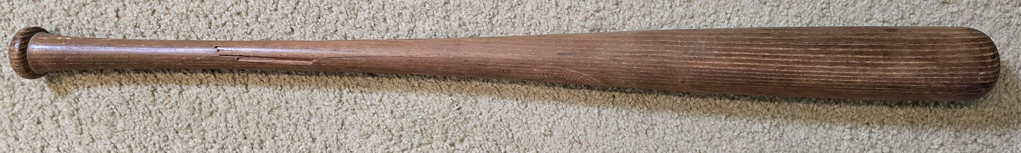 1930s Johnny Moore Louisville Slugger Game Used Bat #2 - 1932 & 1945 W.S. Cubs Teams Babe Ruth's Called Shot