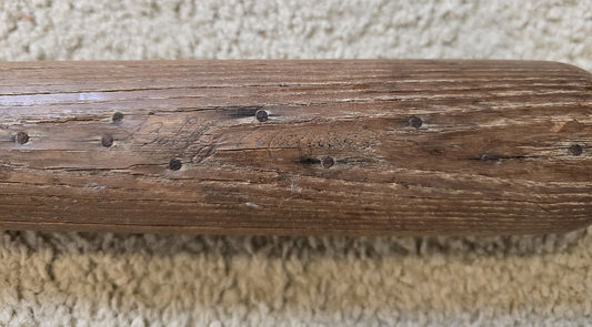 1930s Bobby Mattick Louisville Slugger Game Used Bat #2 Cubs Reds Legendary Scout who Signed Frank Robinson Curt Flood Gary Carter