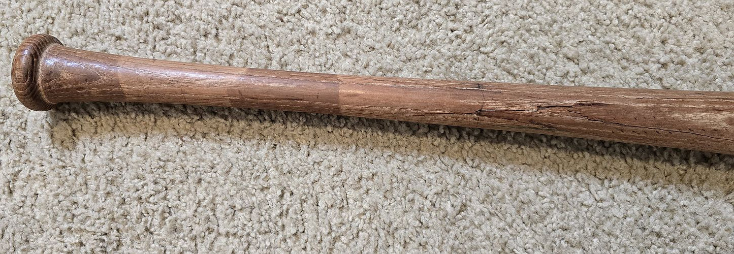 1930s Bobby Mattick Louisville Slugger Game Used Bat #2 Cubs Reds Legendary Scout who Signed Frank Robinson Curt Flood Gary Carter