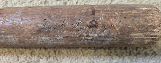 1926-34 Spalding Model B No. 300 "OLD HICTORY" Air Dried Baseball Bat