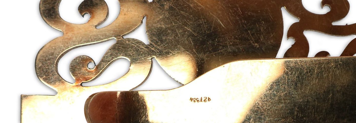 1953 Brooklyn Dodgers National League Champs Money Clip - George "Shotgun" Shuba Collection LOA