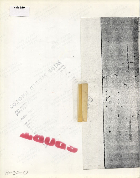 Super Bowl V - Colts vs Cowboys - Mike Curtis interception original photo