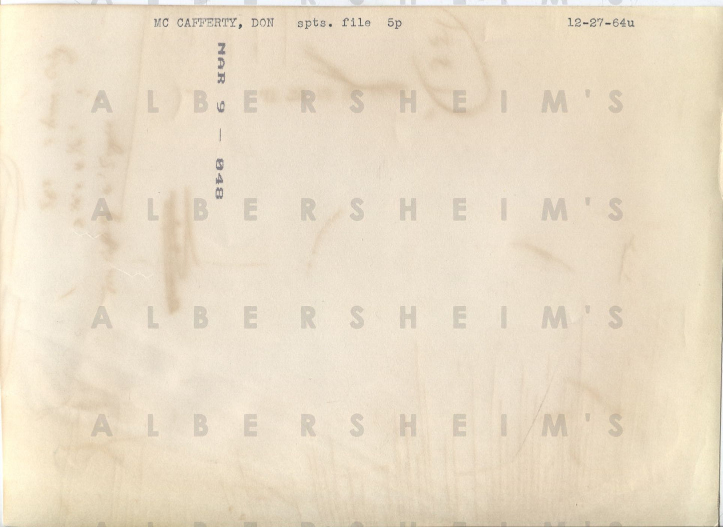 Don Shula Baltimore Colts 1964 Coaching Staff original photo