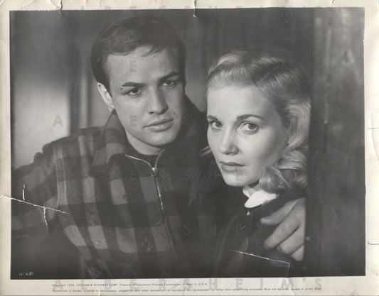 Marlon Brando & Eva Marie Saint - On the Waterfront original photo