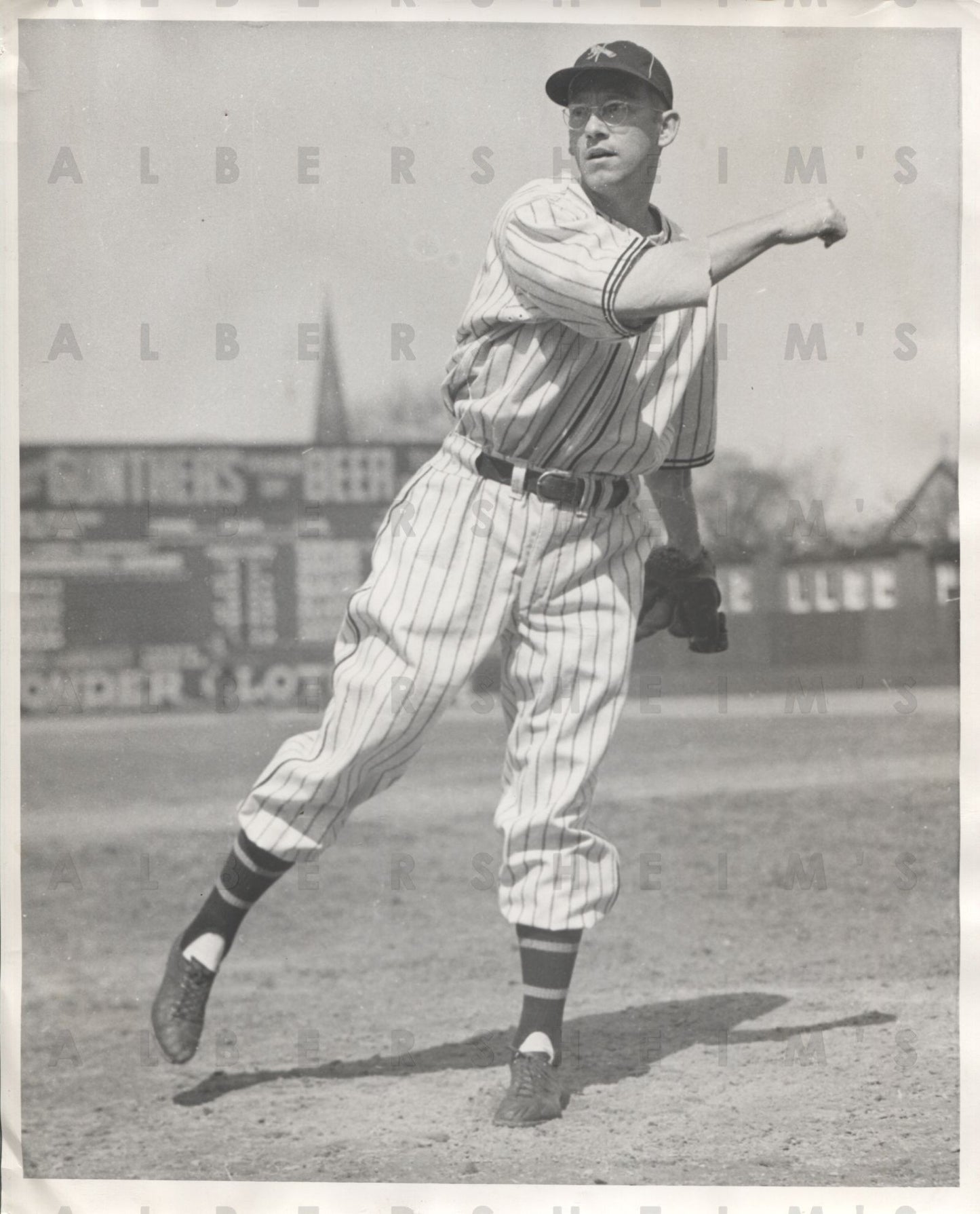 Eddie Klieman 1943 Baltimore Orioles original photo