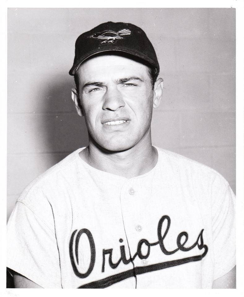 Gus Triandos 1955 Baltimore Orioles original photo