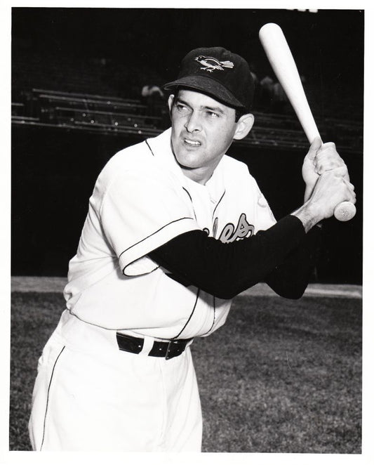 Willie Miranda 1955 Baltimore Orioles Wingfield original photo