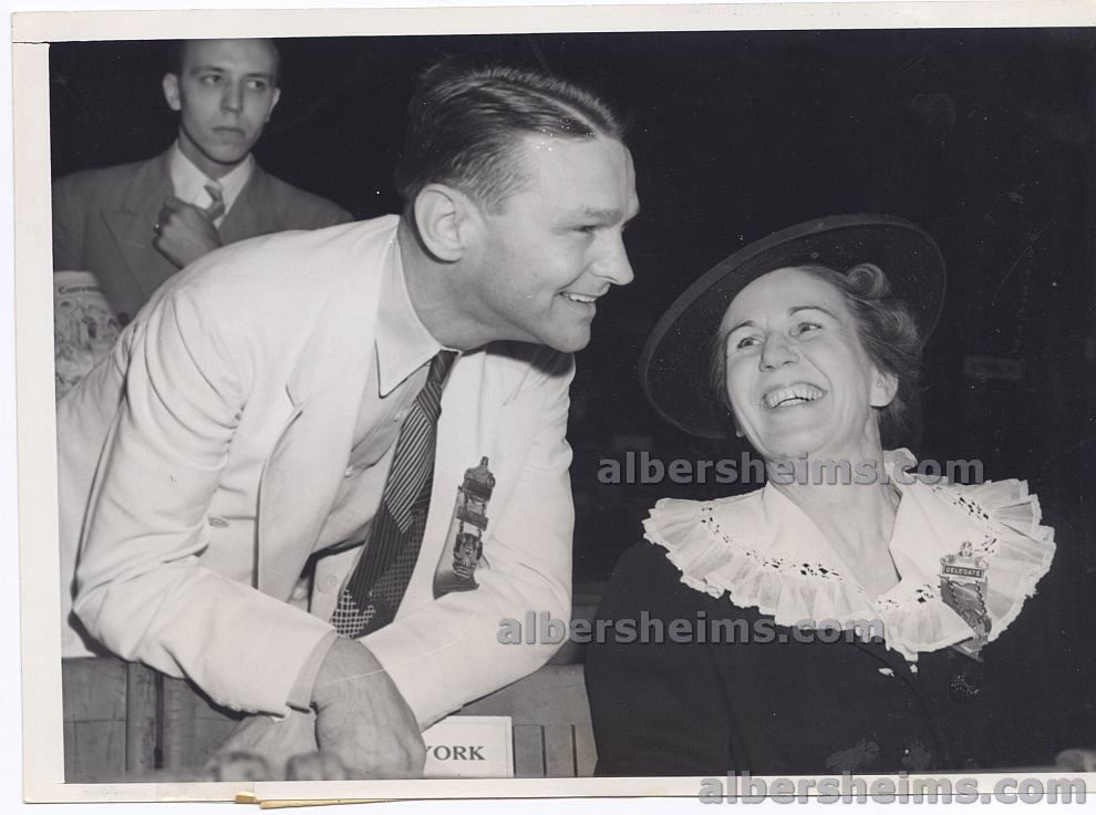 1940 Melvin Purvis Former FBI G-Man Who Took Down John Dillinger Original TYPE I Photo