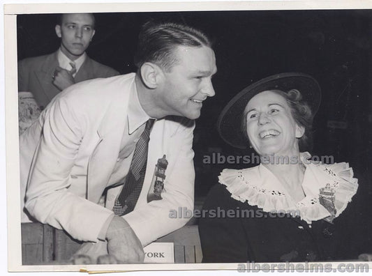 1940 Melvin Purvis Former FBI G-Man Who Took Down John Dillinger Original TYPE I Photo