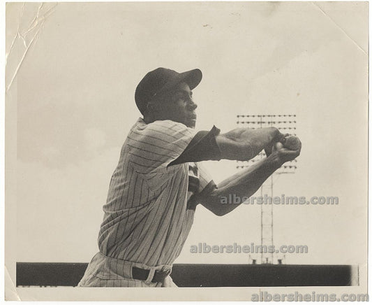 Circa 1951 Rookie Era Minnie Minoso "Cuban Comet” Original TYPE I Photo