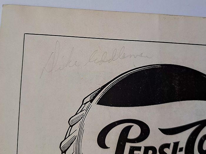 March 13, 1952 Ft. Wayne Pistons Multi-Signed AUTO vs Rochester Royals Program /w Hilliard Gates & Paul Birch BAS LOA