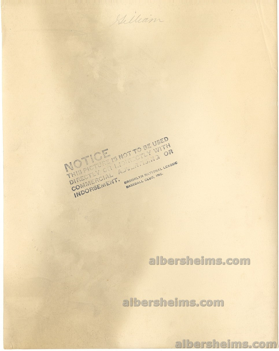 1953Topps Jim Gilliam Baseball Card Image Original TYPE I Photo PSA/DNA LOA