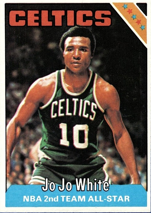 1975 Topps Basketball #135 Jo Jo White Basketball Card Image Original Photo From Topps Archives