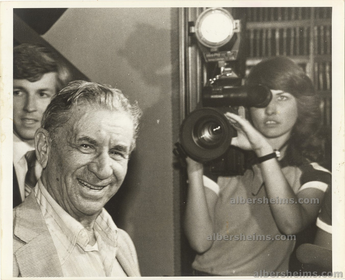 1982 Meyer Lansky Head of Murder Inc. Mafia Mobster Original TYPE I Photo