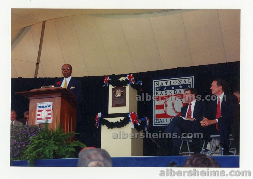 1988 Larry Doby Baseball Hall of Fame Induction Original TYPE I Photo