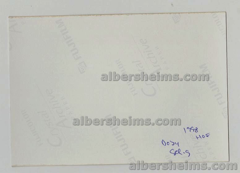 1988 Larry Doby Baseball Hall of Fame Induction Original TYPE I Photo